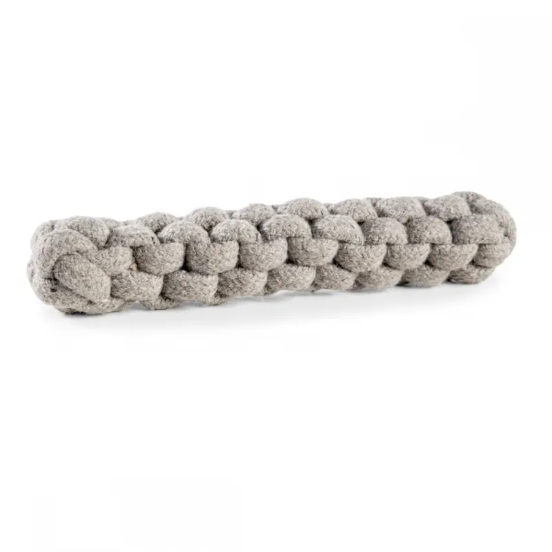 Säker betalning Little&Bigger Recycled Cotton Repstock Grå (24 cm)