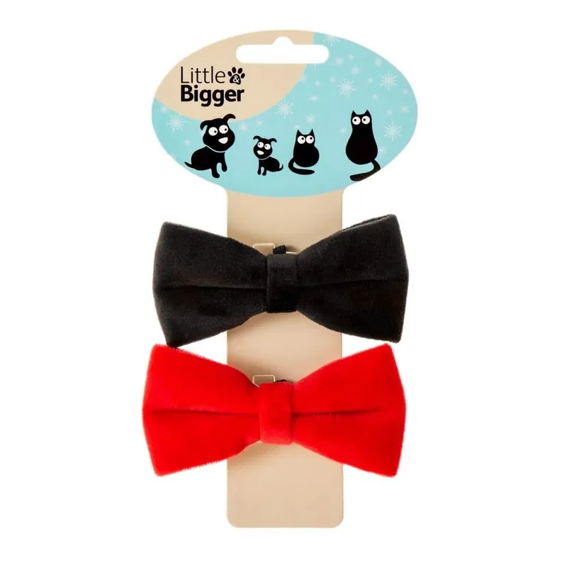 Little&Bigger Xfestive Fluga 2-pack (Röd/Svart) Köp online