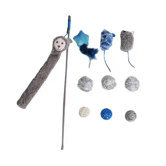 Meow&Me Galaxy Far Away Kattspö med leksaker 10-pack Beställ nu