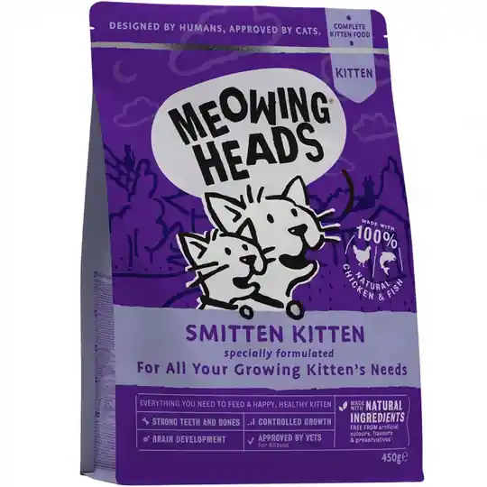 Kampanj Meowing Heads Smitten Kitten (1,5 kg)
