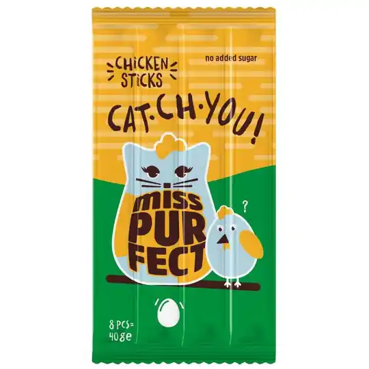 Miss Purfect Cat Sticks Kyckling 40 g Beställ nu