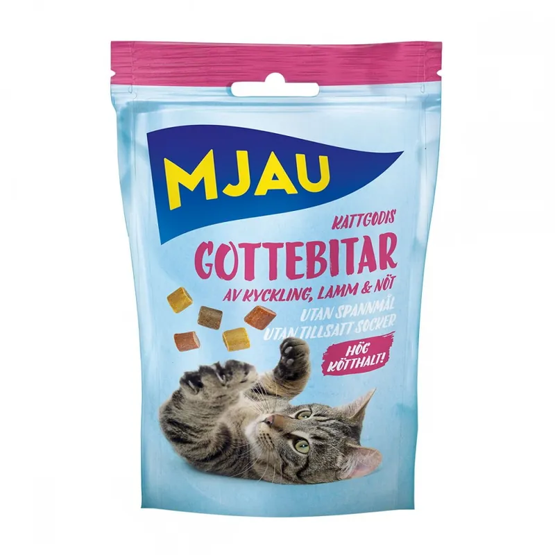 Kundfavorit Mjau Gottebitar Mix
