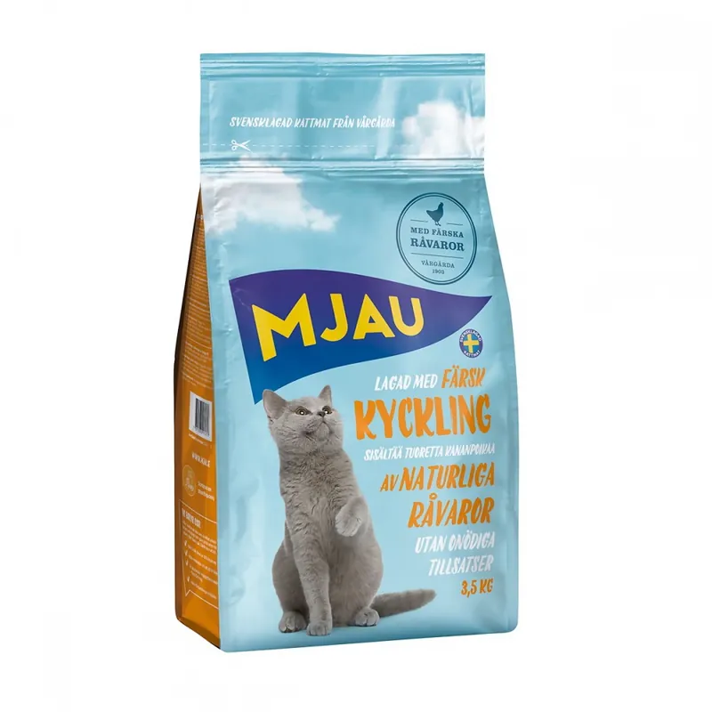 Mjau Kyckling (3,5 kg) Extra rabatt