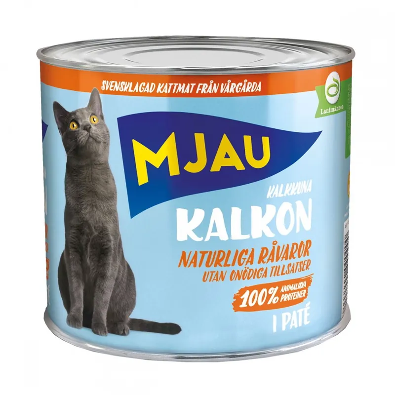 Endast idag Mjau Paté med Kalkon 635 g