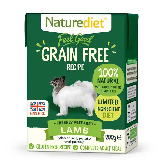Premium Naturediet Grain Free Lamm (200 g)
