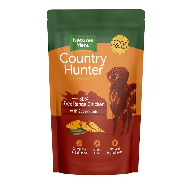 Natures menu Country Hunter Dog Free Range Chicken 150 g Handla nu