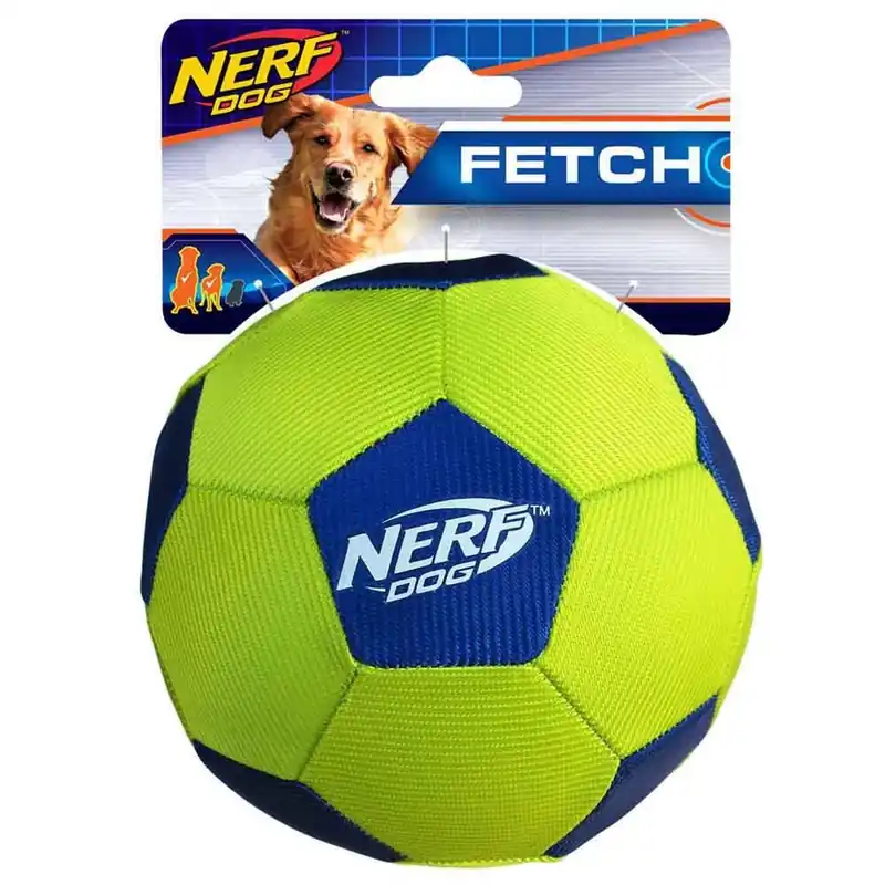 NERF Dog Airtuff Fotboll Lime & Blå Endast denna vecka