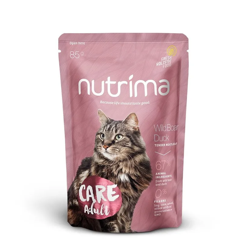 Beställ idag Nutrima Care Adult Vildsvin & Anka