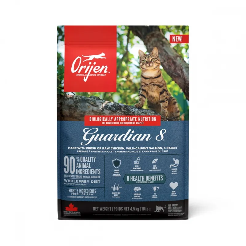 Extra rabatt Orijen Cat Guardian 8 (4,5 kg)