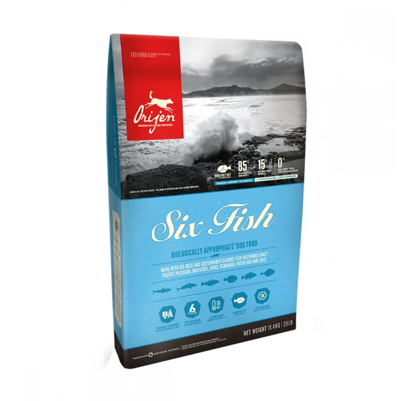 Billigare Orijen Dog 6 Fish (11,4 kg)