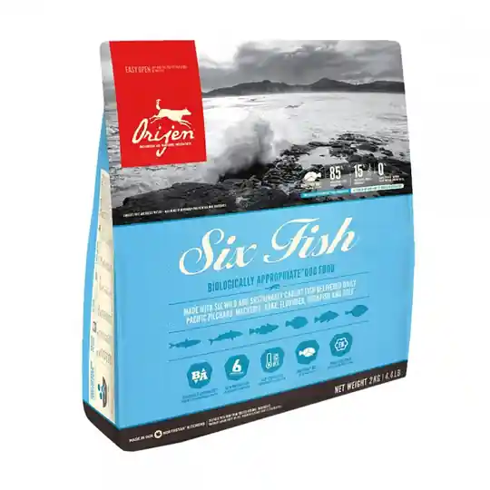 Orijen Dog 6 Fish (2 kg) Lågt pris