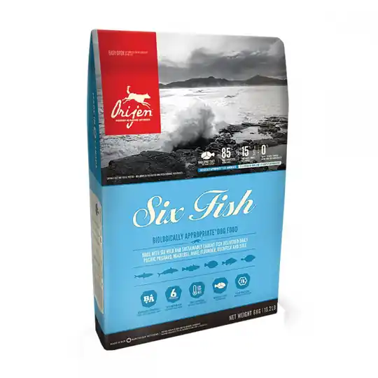 Orijen Dog 6 Fish (6 kg) Rabatt