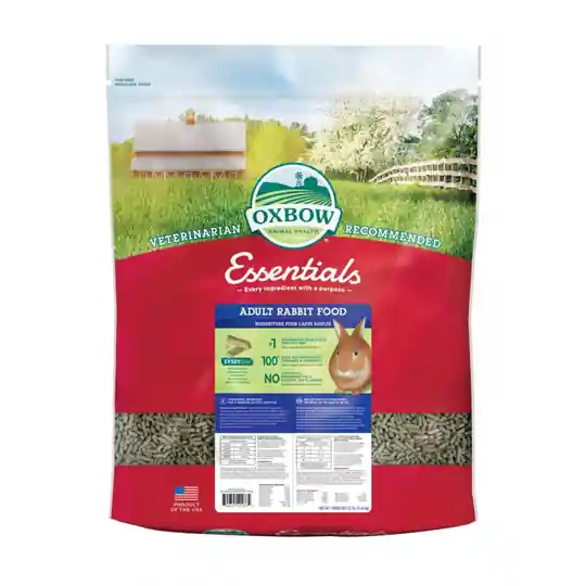 Sänkt pris Oxbow Essentials Adult Rabbit Kaninfoder (11,33 kg)