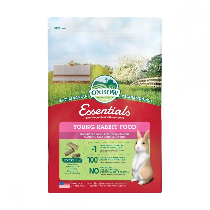 Oxbow Essentials Young Rabbit Kaninfoder (4,5 kg) Endast denna vecka