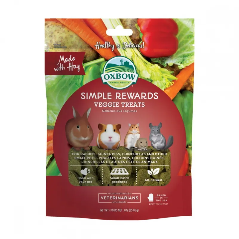 Sista chansen Oxbow Simple Rewards Veggie Treats 85 g