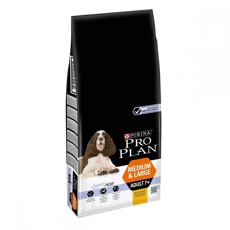Purina Pro Plan Dog OptiAge Medium & Large Adult 7+ (14 kg) Endast denna vecka