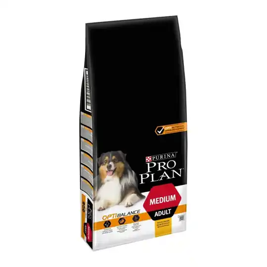 prisnedsättning Purina Pro Plan Dog OptiBalance Adult Medium Chicken (14 kg)