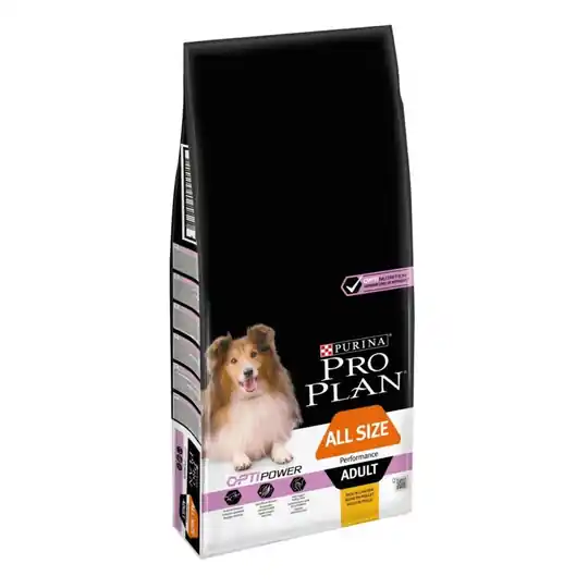 Säker betalning Purina Pro Plan Dog OptiPower All Sizes Adult Performance (14 kg)