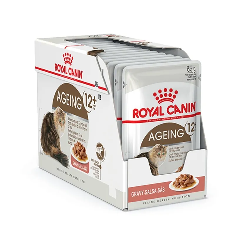 Beställ nu Royal Canin Ageing +12 Våtfoder (12x85g)