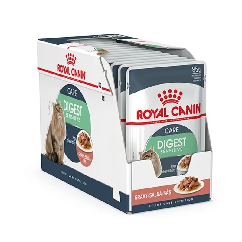 Endast denna vecka Royal Canin Digest Sensitive Våtfoder (12x85g)