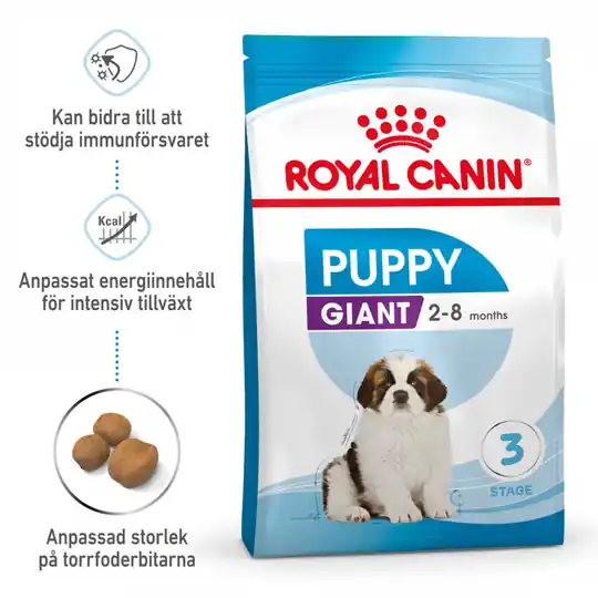 Royal Canin Dog Giant Puppy (15 kg) prisnedsättning