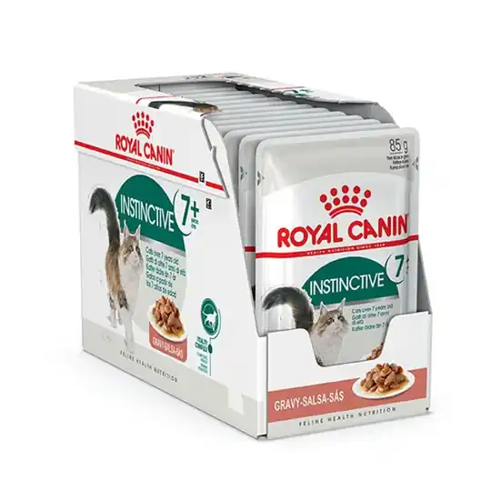 Nedsatt pris Royal Canin Instinctive +7 Gravy Wet (12x85g)