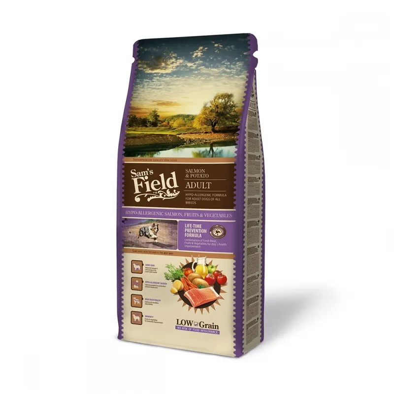 Erbjudandepris Sam‘s Field Adult Salmon & Potato (13 kg)
