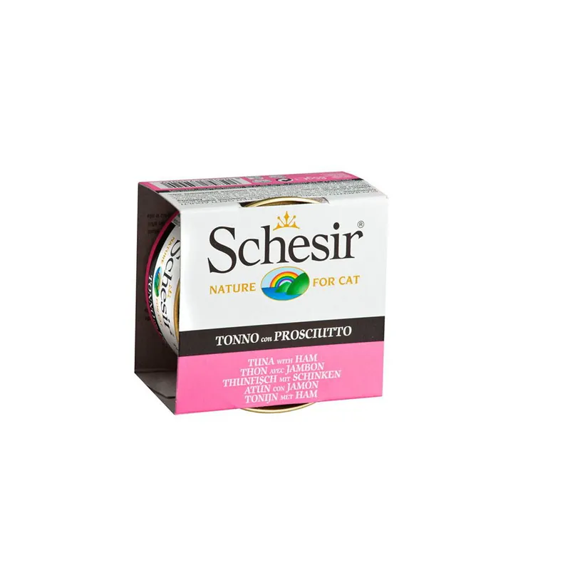 Schesir Cat Tuna & Ham 85 g Endast idag