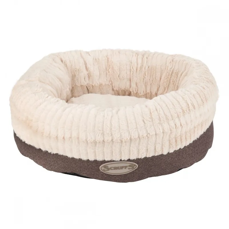 Scruffs Ellen Donut Hundbädd Grå (M) Populär