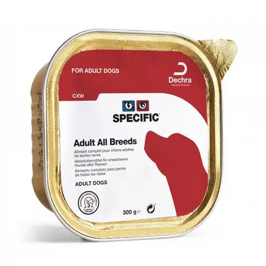 Kundfavorit Specific™ Adult All Breeds CXW Burkar 6 x 300 g