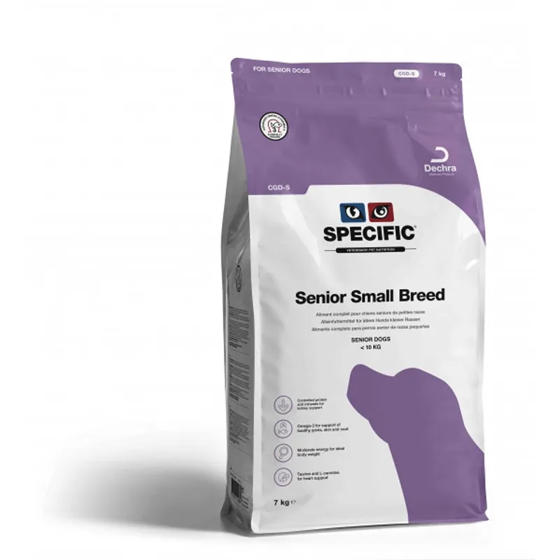 Säker betalning Specific™ Senior Small Breed CGD-S (7 kg)