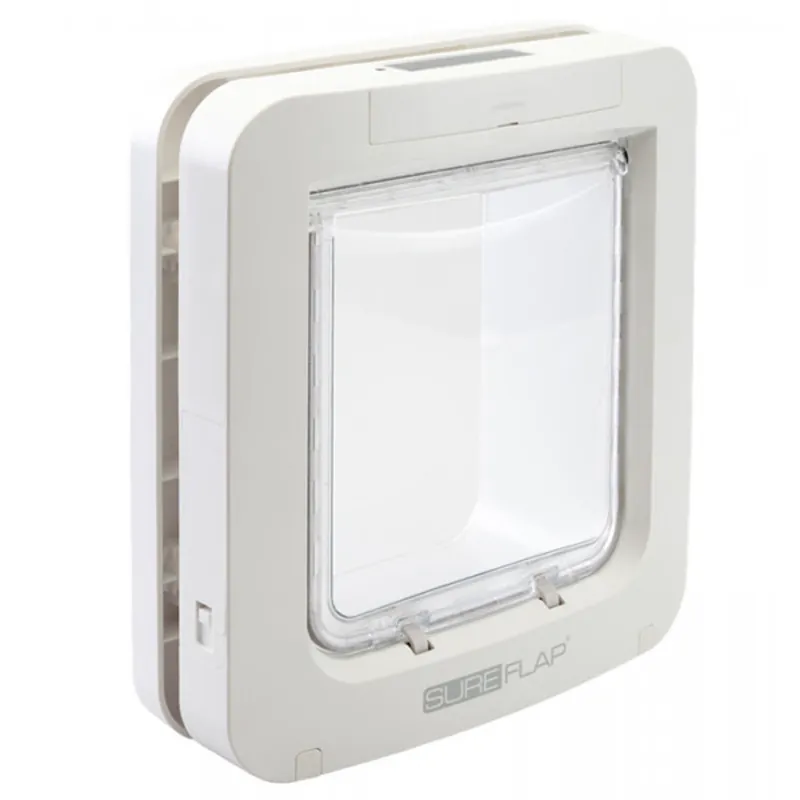 Sureflap Kattlucka med Microchip Vit (Medium) Erbjudande