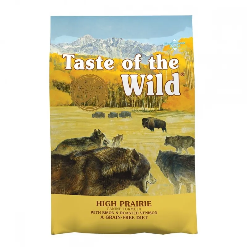 Sänkt pris Taste of the Wild Canine High Prairie Bison (12,2 kg)