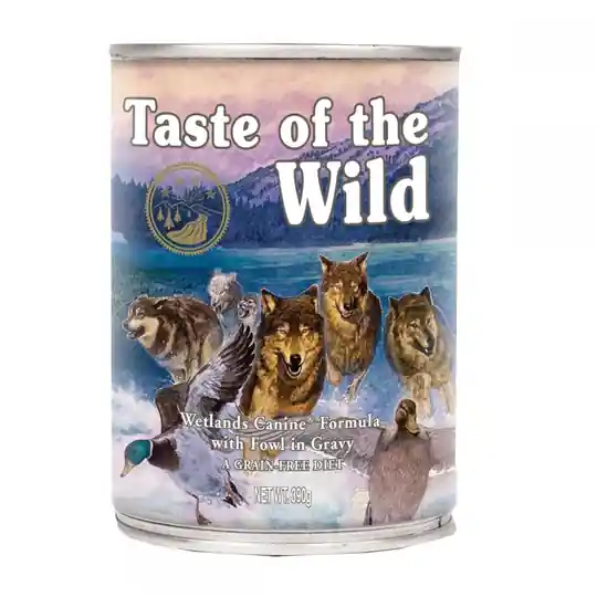 I lager Taste of the Wild Canine Wetlands 390 g