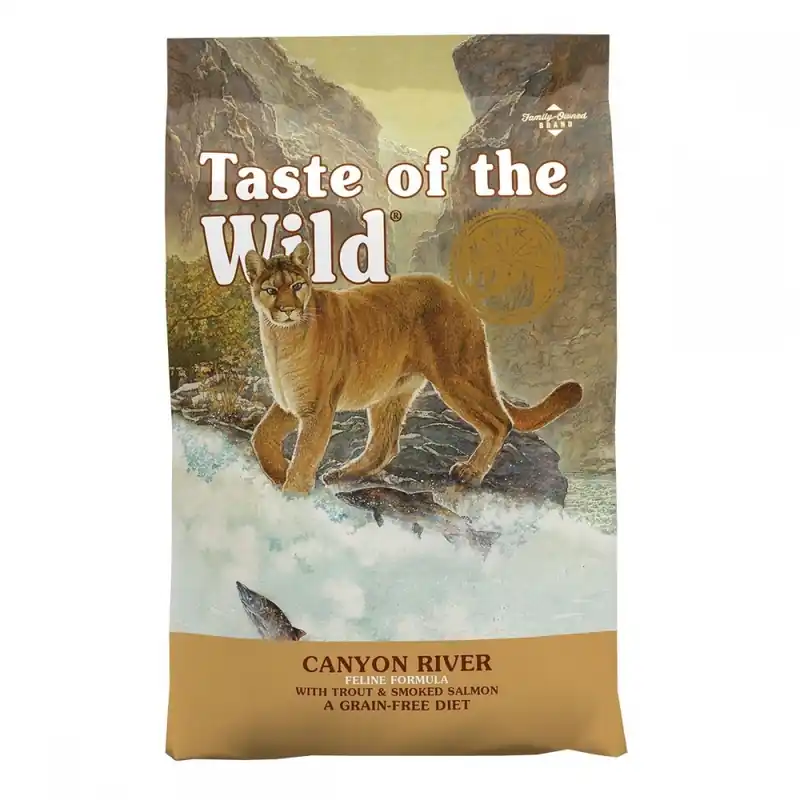 Bästa pris Taste of the Wild Feline Canyon River Trout (2 kg)