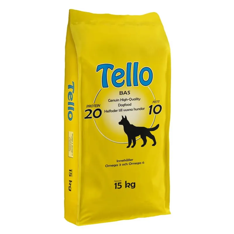 Snabb frakt Tello Bas 15 kg