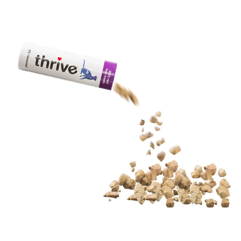 Thrive Kycklinglever Godbitar 25 g Rabatt