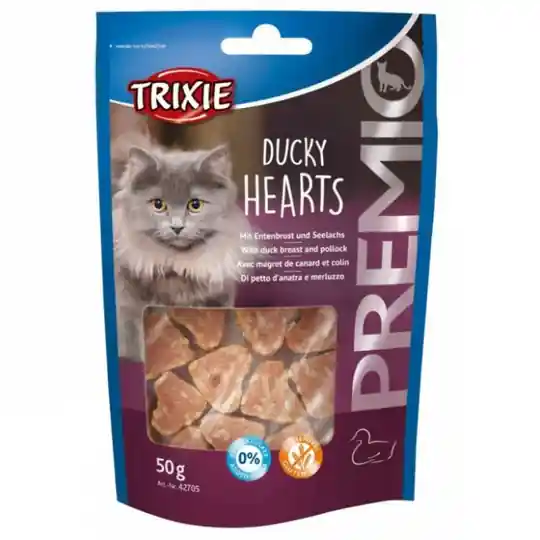 Trixie Premio Ducky Hearts 50 g Nyhet