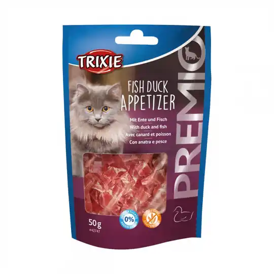 Rabatter Trixie Premio Fish Duck Appetizer 50 g
