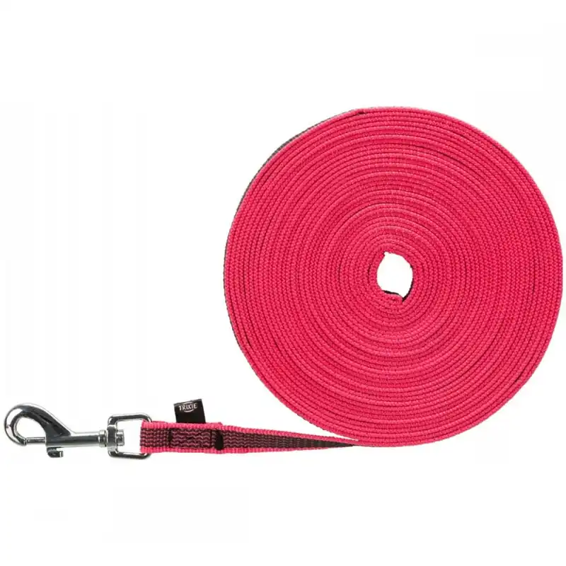 Trixie Spårlina Gummi Rosa (10 m) Outlet