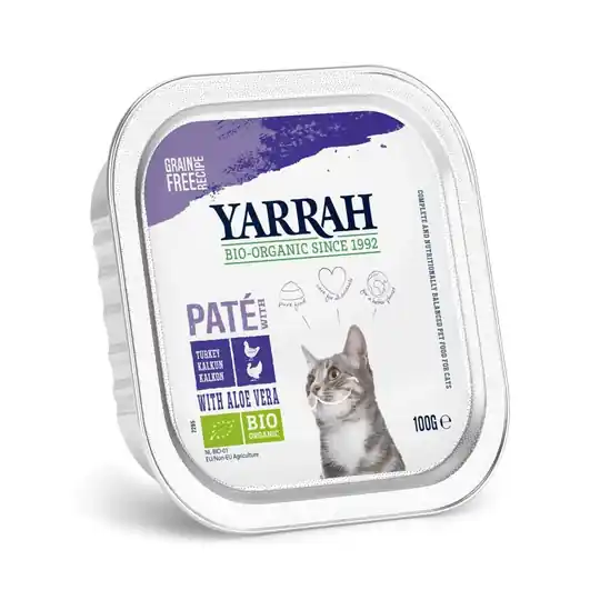 Lägg i varukorgen Yarrah Organic Cat Chicken & Turkey Paté Grain Free