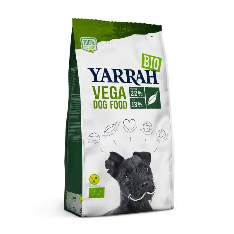Utförsäljning Yarrah Organic Dog Adult Vega Vegetarian (10 kg)