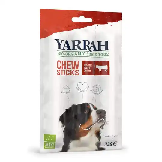 Kundfavorit Yarrah Organic Dog Chew Sticks 33 g