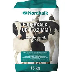 Säker betalning Foderkalk Nordkalk 0-0,2, 15 kg