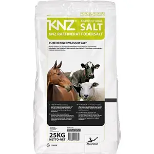 Fodersalt KNZ Raffinerat, 25 kg Expressleverans