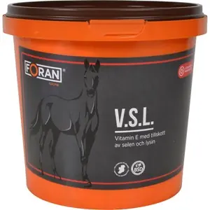 Fodertillskott Foran Equine Products Vitamin E V.S.L, 1 kg Beställ nu