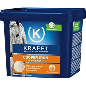 Fodertillskott Krafft KopparJärn, 700 g Kundfavorit