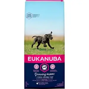 Reapris Hundfoder Eukanuba Puppy Large, 15 kg