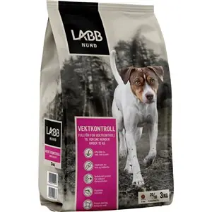 Hundfoder Labb Viktkontroll Små raser, 3 kg Snabb leverans