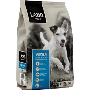 Hundfoder Labb Vuxen Små raser, 3 kg Beställ nu